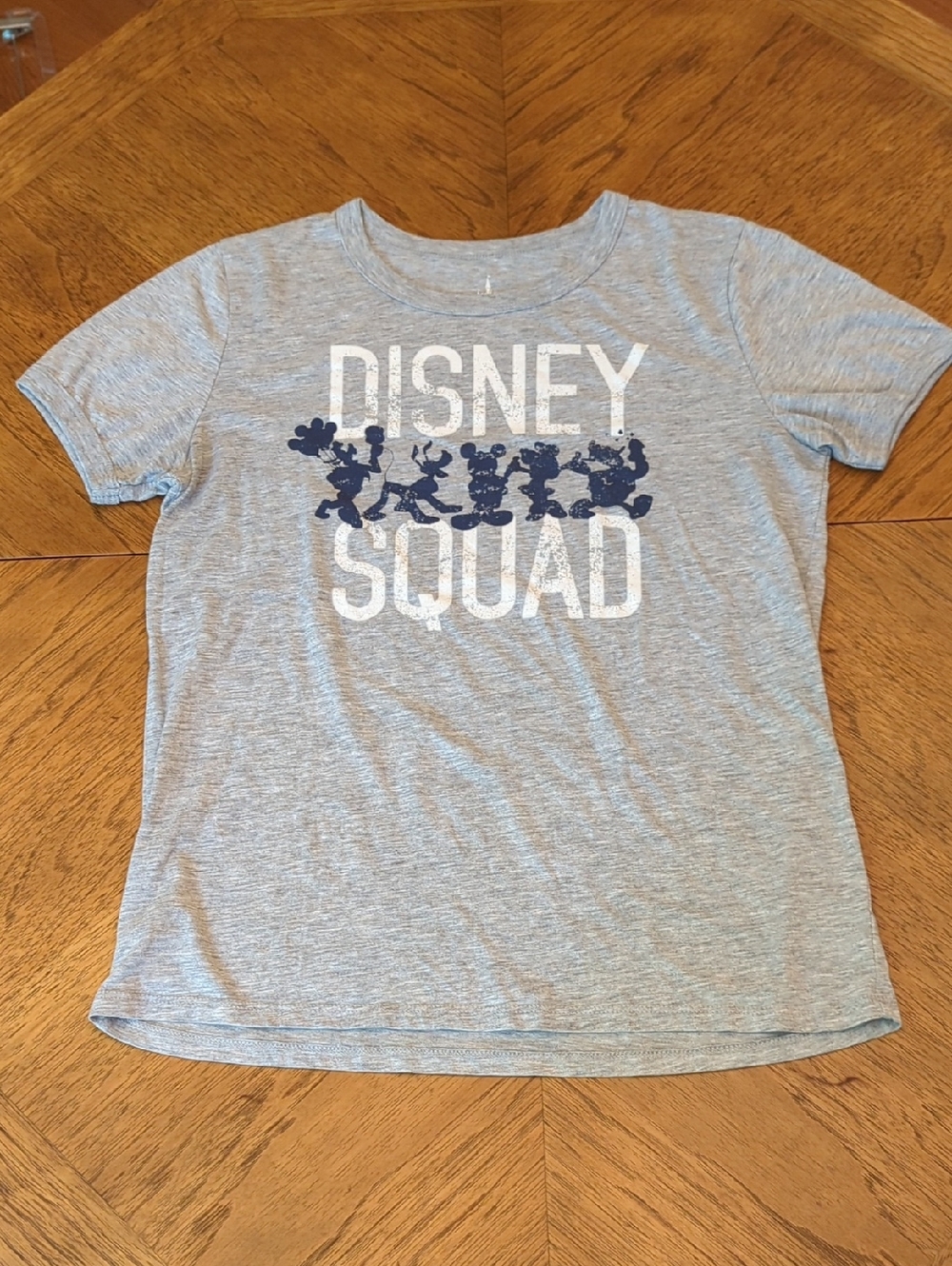 Disney Squad Heather Gray Short Sleeve Tee